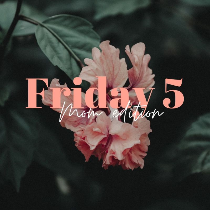 Friday 5: Mom&nbsp;edition